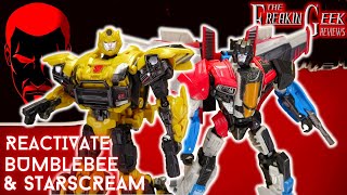 Reactivate BUMBLEBEE amp STARSCREAM EmGos Transformers Reviews N Stuff [upl. by Gothart]