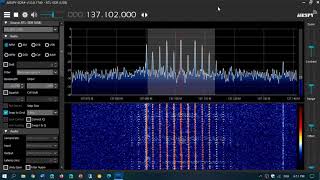 TEST Receiving NOAA 19 Weather satellite on RTL SDR V3 with SDR Sharp 137 MHz [upl. by Cos]