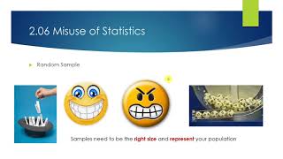 C207 Module 2 06 Misuse of Statistics default 2 [upl. by Benni821]