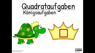 Quadrataufgaben  KönigsaufgabenKernaufgabenSchlüsselaufgaben Klasse 2 Multiplikation [upl. by Aela]