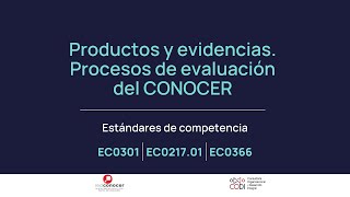 Materiales a elaborar para la certificación en el estándar de competencia EC0301 EC021701 y EC0366 [upl. by Ahgiel]