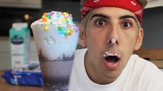 MEGA OREO MILKSHAKE MAKEN [upl. by Enorel208]