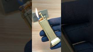 Vintage 1970 Dunhill Unique 24k Gold Plated Table lighter lighters vintagelighter Link in bio [upl. by Ainel]