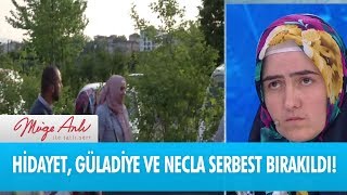 Hidayet Güladiye ve Necla serbest bırakıldı Müge Anlı ile Tatlı Sert 2 Haziran 2017  atv [upl. by Aistek]