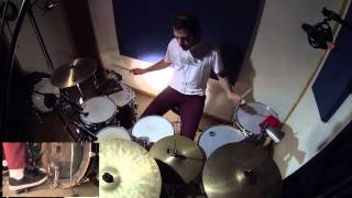 Marcando la Distancia timba drums cover [upl. by Iilek]