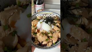 OYAKODON foodshorts food japanesefood cooking oyakodon eathealthy recipe lunchideas [upl. by Lennod]