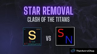 Best STAR REMOVAL PixInsight process StarNet2 vs StarXTerminator [upl. by Reuven860]