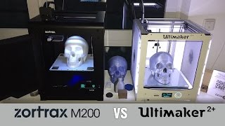 Ultimaker 2 vs Zortrax M200 der Vergleich  3DDrucker im Test [upl. by Lyj]