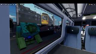 British Railway Victoria Docks to Norrington class 802 passenger view [upl. by Ollopa882]