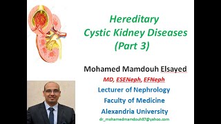 Hereditary cystic kidney diseases part 3 [upl. by Firestone]