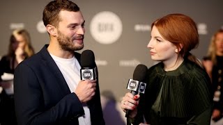 Jamie Dornan  Black Carpet Interview BIFAs 41216 HD [upl. by Nyllij236]