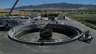 Wastewater Treatment Plant Clarifier Project [upl. by Anyzratak]