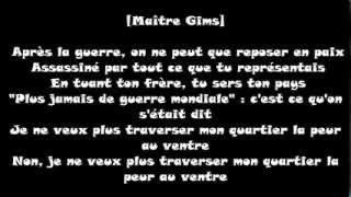 Maître Gims Où est ton arme [upl. by Aihcsrop]