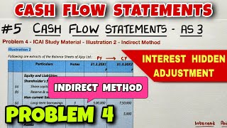 5 Cash Flow Statements  Problem 4  Illustration 2  By Saheb Academy [upl. by Oswal]