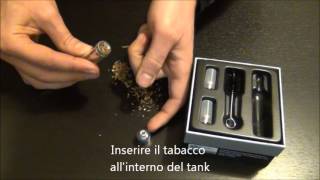 Guida alluso del Cloutank M3 Atomizzatore per Tabacco Utilizzo [upl. by Etana]