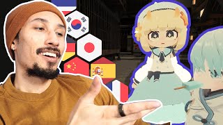 Polyglot SURPRISES native speakers in VRchat [upl. by Ediva]