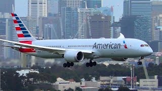 Which Airline Lands The Boeing 787 Dreamliner The BEST  Sydney Airport Plane Spotting [upl. by Simmie]