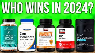 TOP 5 Best Zinc Supplements of 2024 [upl. by Zerlina]