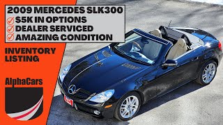 Future Classic Explore this 2009 Mercedes SLK300 Roadster [upl. by Eityak804]