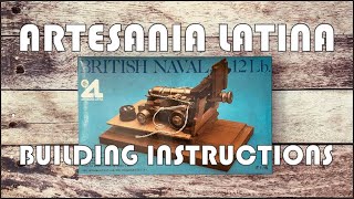 ARTESANIA LATINA BUILDING INSTRUCTIONS [upl. by Maletta]