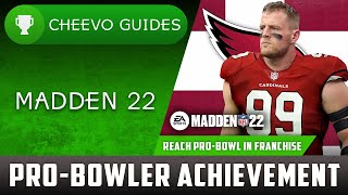 MADDEN NFL 22  Pro Bowler  Achievement  Trophy Guide Xbox [upl. by Moir]