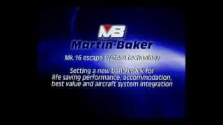 MartinBaker Mk16 Ejection Seat Escape System [upl. by Ynney180]