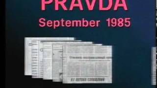 CIA briefing for Reagan Soviet Medias Portrayal of America [upl. by Aryk448]