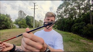 GrizzlyStik Samurai Fixed Blade Broadhead vs Field Point [upl. by Stephannie]