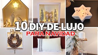 TOP 10 IDEAS PARA DECORAR NAVIDAD 2024 [upl. by Gillie256]