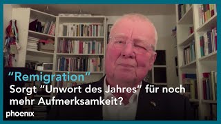 Ruprecht Polenz CDU zur sogenannten quotRemigrationquot am 150124 [upl. by Standice]