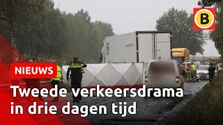 Opnieuw dodelijk ongeluk op N279 bij Veghel  Omroep Brabant [upl. by Erdua]