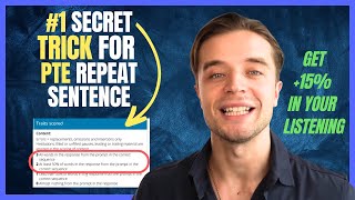 1 Repeat Sentence Trick to Improve PTE Listening FAST amp EASY indepth tutorial 2023 [upl. by Meir]