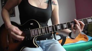 The Dillinger Escape Plan  Milk Lizard guitar cover by olka [upl. by Letizia]