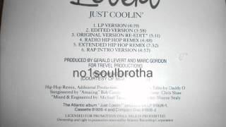 Levert ft Heavy D quotJust Coolinquot Radio Hip Hop Remix [upl. by Dutch]