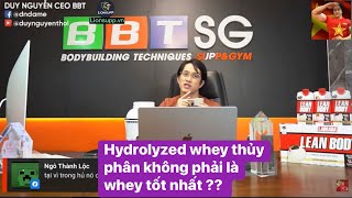 Hydrolyzed Whey Protein không phải chất lượng tốt nhất Hiểu rõ về các thành phần Whey protein [upl. by Yniar]