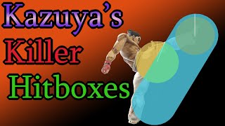 Explaining Kazuyas Killer Hitboxes Smash Ultimate [upl. by Wally]