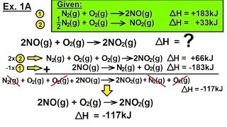 Chemistry  Thermochemistry 9 of 37 Enthalpy Hess Law Example 1A [upl. by Eiramit]