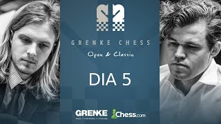 FINAL Magnus Carlsen vs Richard Rapport  Grenke Chess Classic [upl. by Odlanra940]