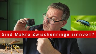 Sind Makro Zwischenringe sinnvoll  Getestet an Sony und Fujifilm [upl. by Recneps]