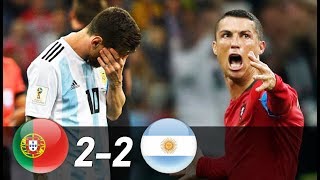 Portugal vs Argentina 22  All Goals amp Extended Highlights Last Matches [upl. by Abramson]