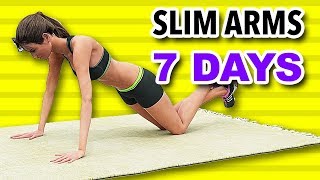 How to Lose Arm Fat In 7 Days Slim Arms FAST [upl. by Aneba591]