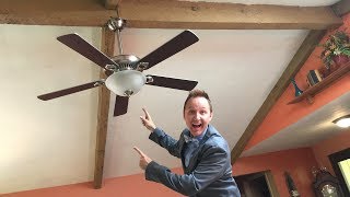 How to Install a Westinghouse Ceiling Fan [upl. by Reeba]