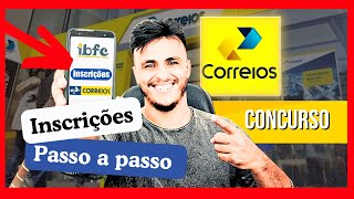 Como fazer Inscrição no Concurso Correios do jeito certo Isenção Concurso Correios 2024 [upl. by Arik]