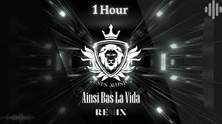 INDILA  Ainsi Bas La Vida ENES MUSIC Remix 1 Hour [upl. by Anua]