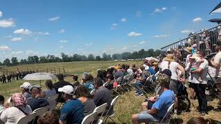 Battle of Gettysburg Reenactment 2024  Part 4 Union Artillery Barrage Intensifies [upl. by Garett]