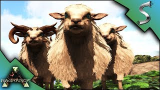 OVIS TAMING AND MUTTON SLAUGHTER HOUSE FARM  Ark RAGNAROK DLC Gameplay E58 [upl. by Nosde839]