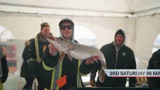 Falcon Lake Winter FishOff 2023 Canadas biggest Ice Fishing Derby [upl. by Nivrehs]