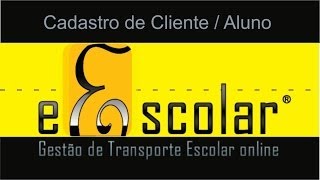 Gestão de Transporte Escolar  Cadastro de Cliente amp Aluno [upl. by Arinayed113]