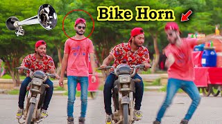 Bike Horn Prank  Pranks In Pakistan  Zaid Chulbula [upl. by Bruno3]