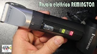 RASOIO ELETTRICO lama in ceramica REMINGTON taglia capelli [upl. by Norahc]